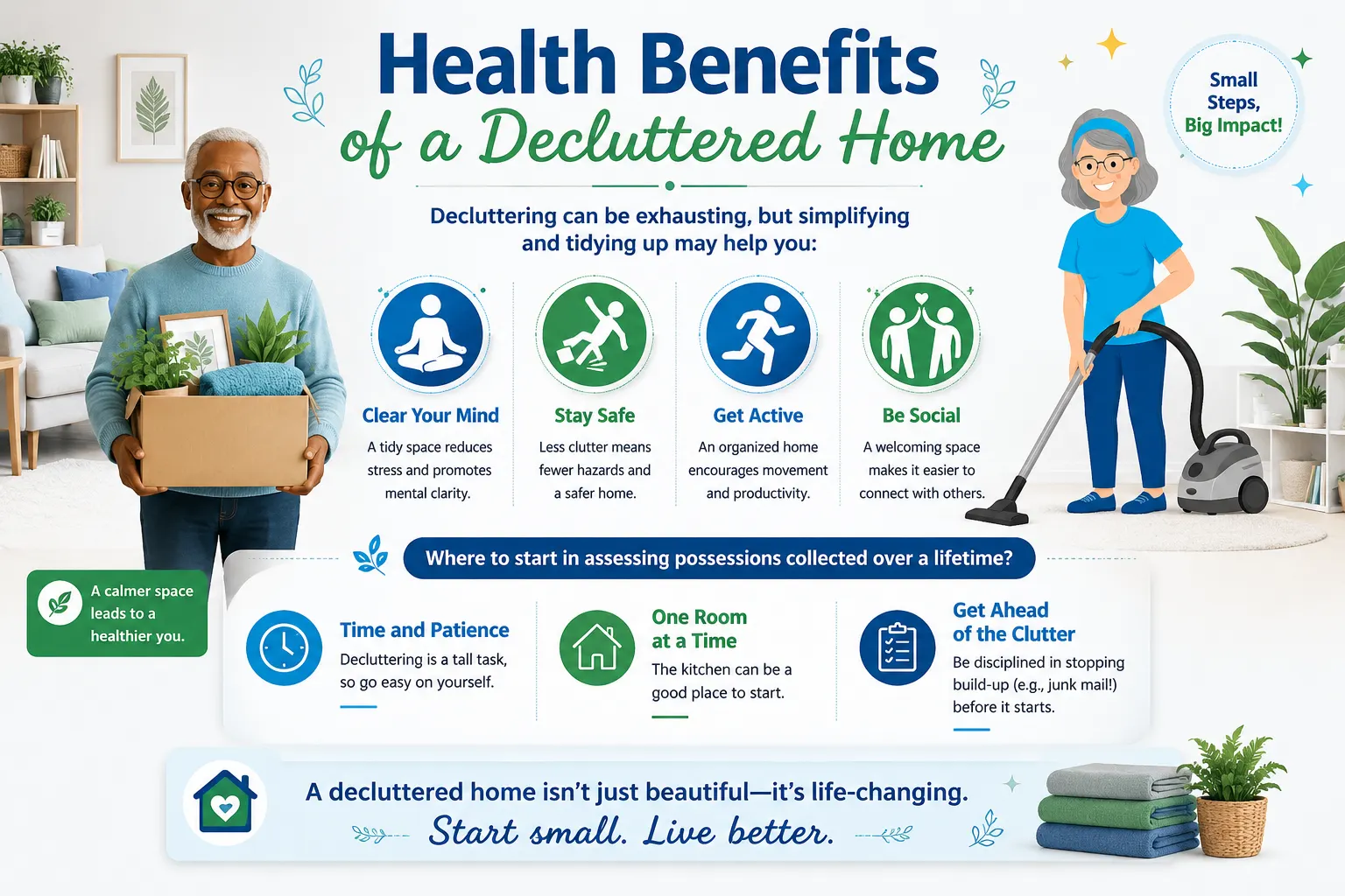 Health Benefits of a Decluttered Home