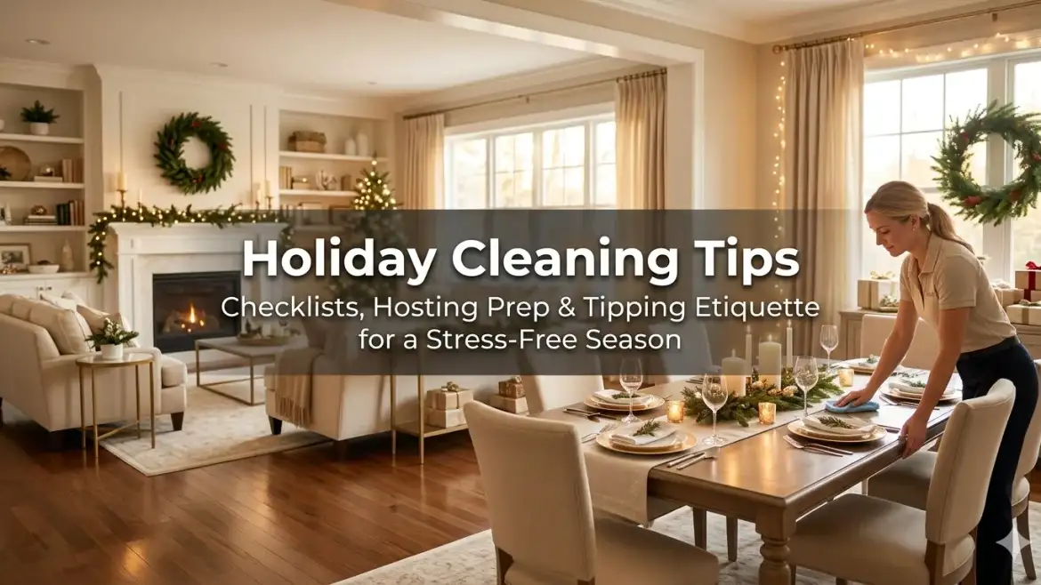 Holiday Cleaning Tips, Checklists, and Tipping Etiquette