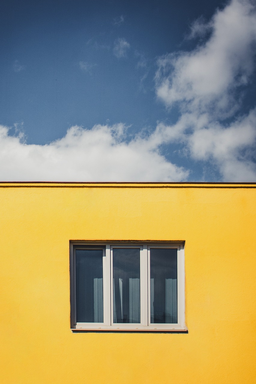 window, building, wall