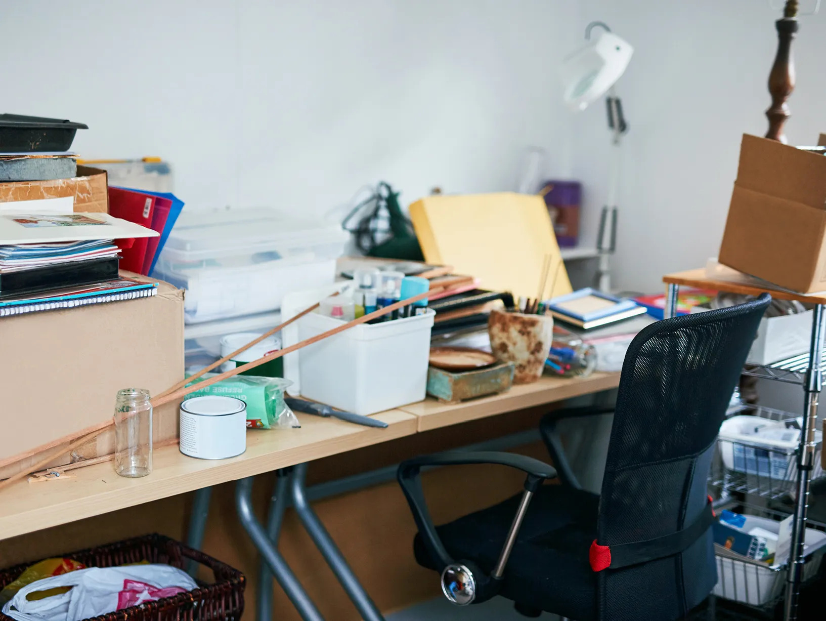 Cluttered House State by lack of consistency in cleaning