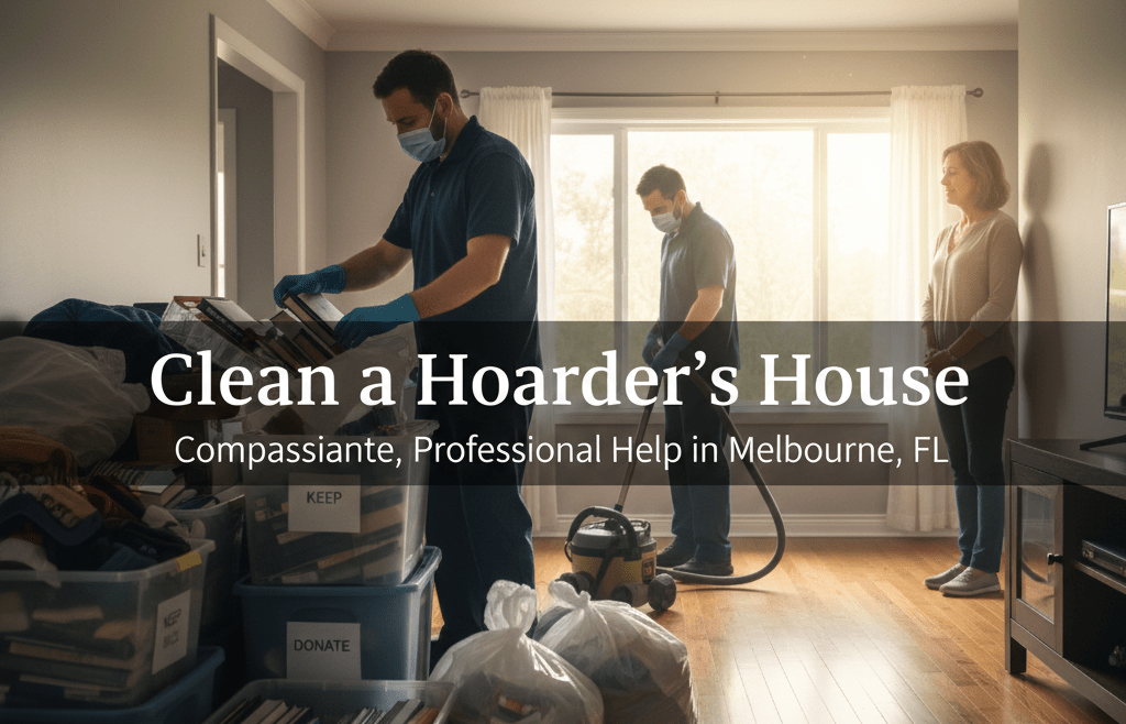 How to Clean a Hoarder’s House in Melbourne FL