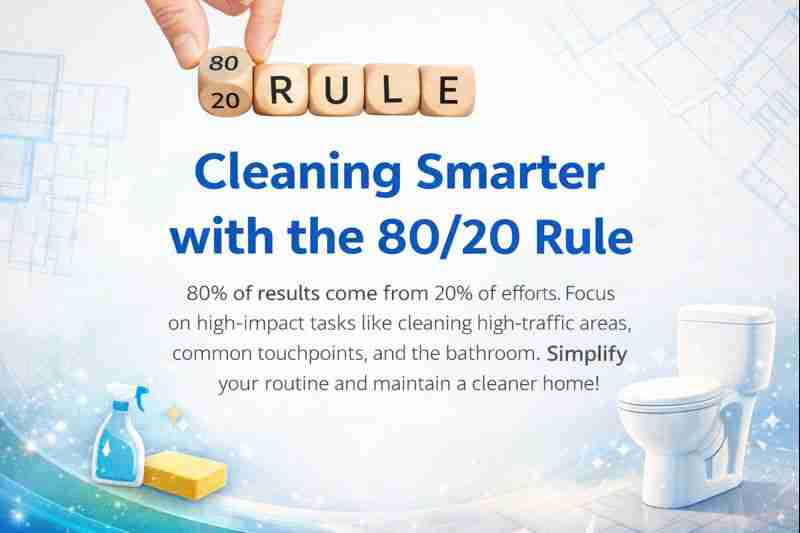 Smartly Cleaning By 80/20 Rule